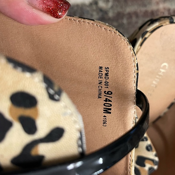 COPY - Chinese Laundry Leopard Print Heels - Picture 6 of 9